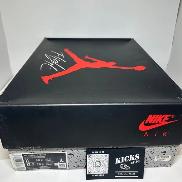 Air Jordan 4 Retro Fire Red 2020 - Size 11 OG ALL - (DC7770-160)
